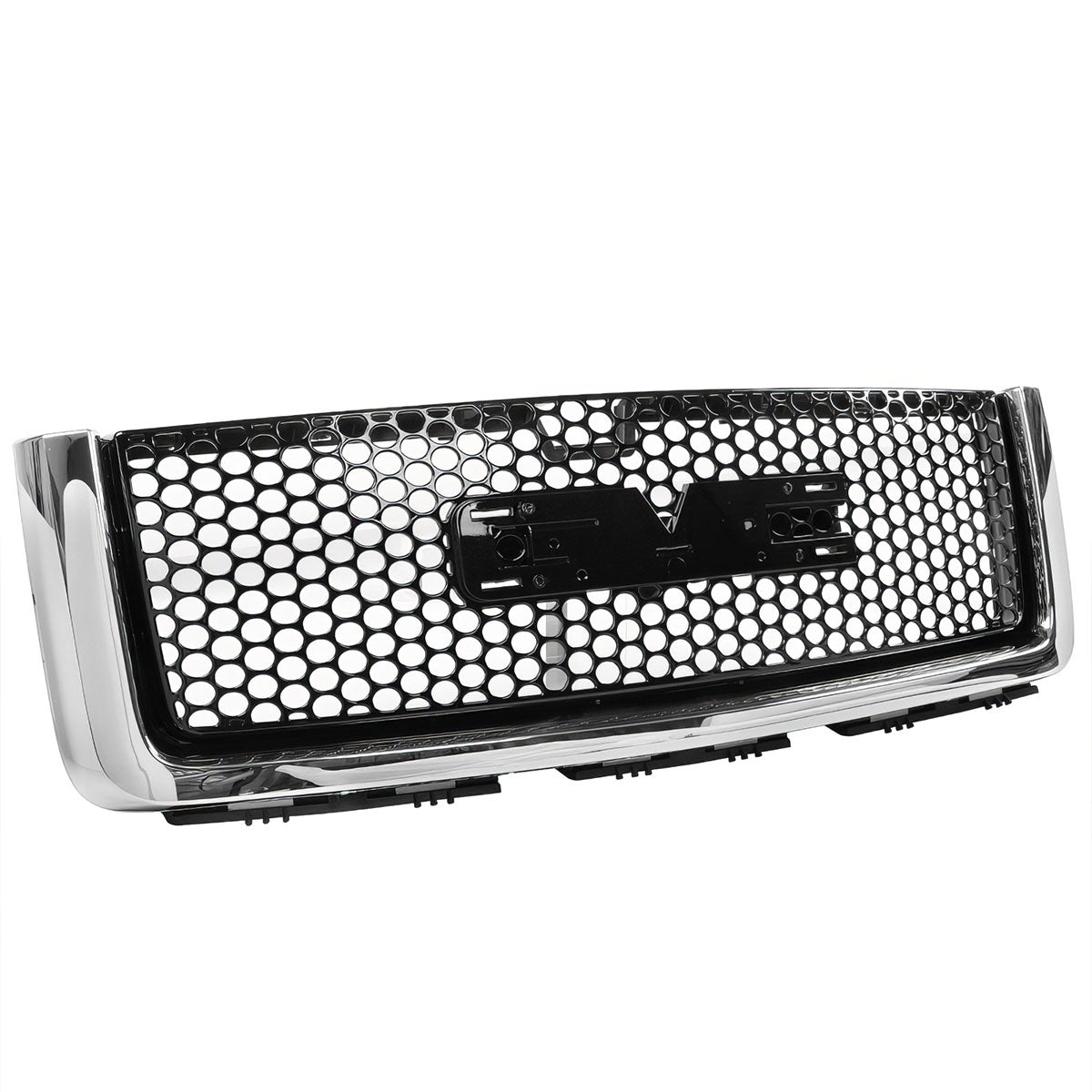 2007-2013 GMC Sierra 1500 Car Front Grille Upper Hood  Guards ABS