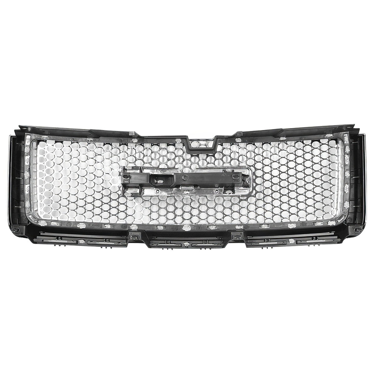 2007-2013 GMC Sierra 1500 Car Front Grille Upper Hood  Guards ABS