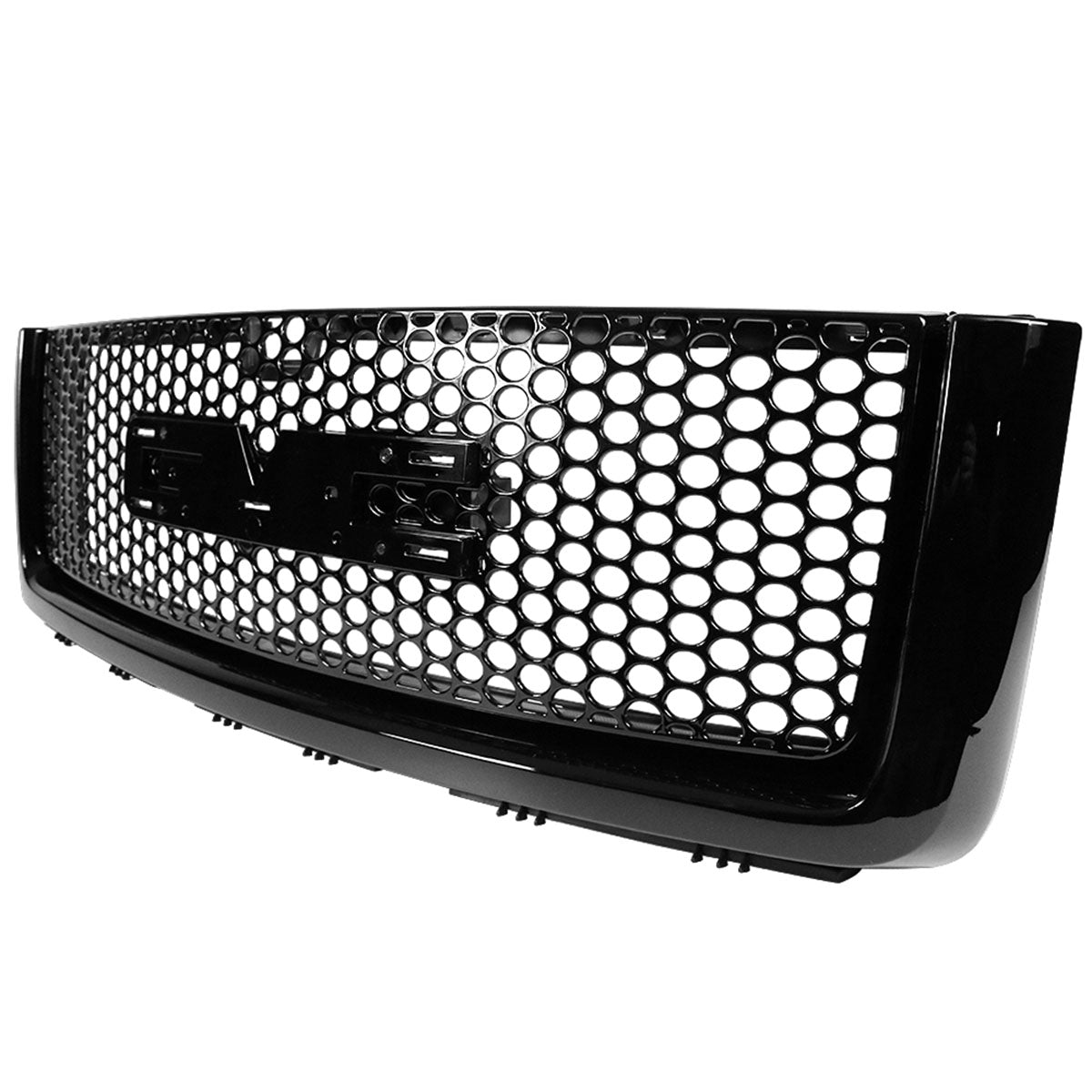 2007-2013 GMC Sierra 1500 Car Front Grille Upper Hood  Guards ABS