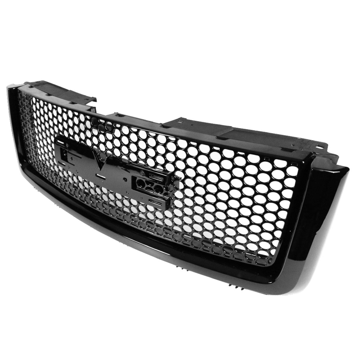 2007-2013 GMC Sierra 1500 Car Front Grille Upper Hood  Guards ABS