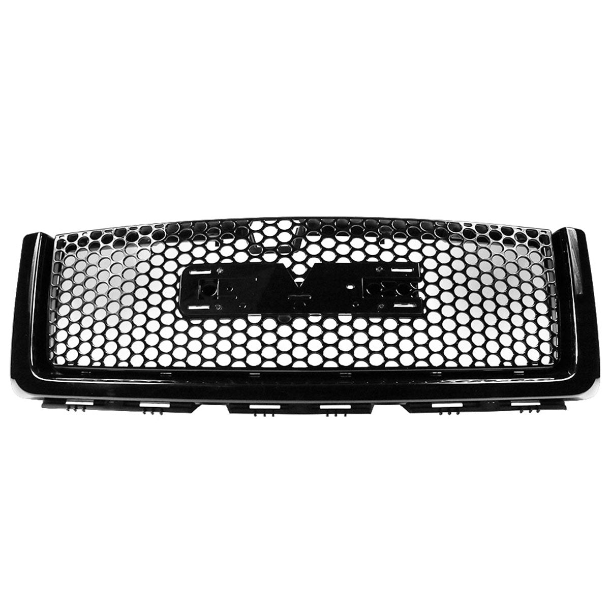 2007-2013 GMC Sierra 1500 Car Front Grille Upper Hood  Guards ABS