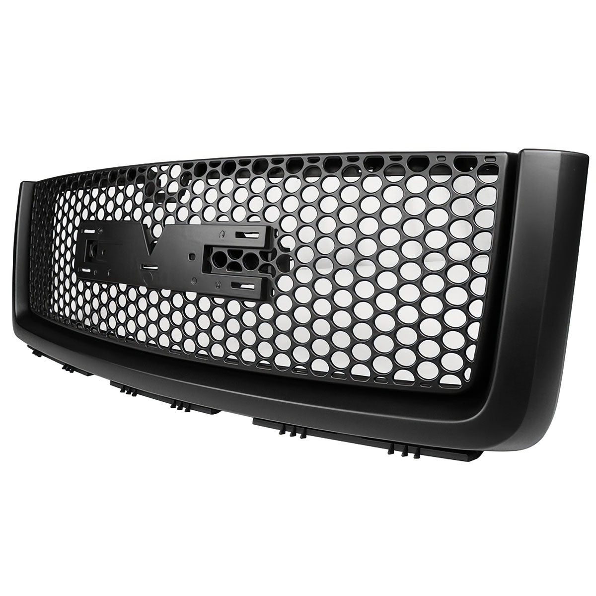 2007-2013 GMC Sierra 1500 Car Front Grille Upper Hood  Guards ABS