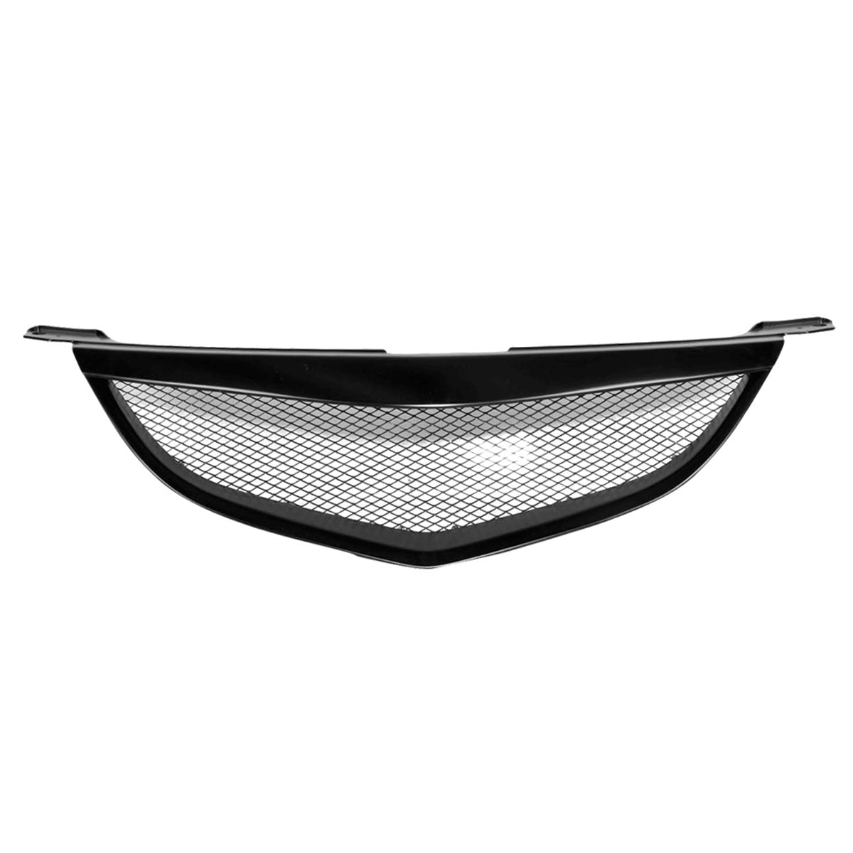 2004-2006 Mazda 3 Sedan Black Front Hood Mesh Grille ABS