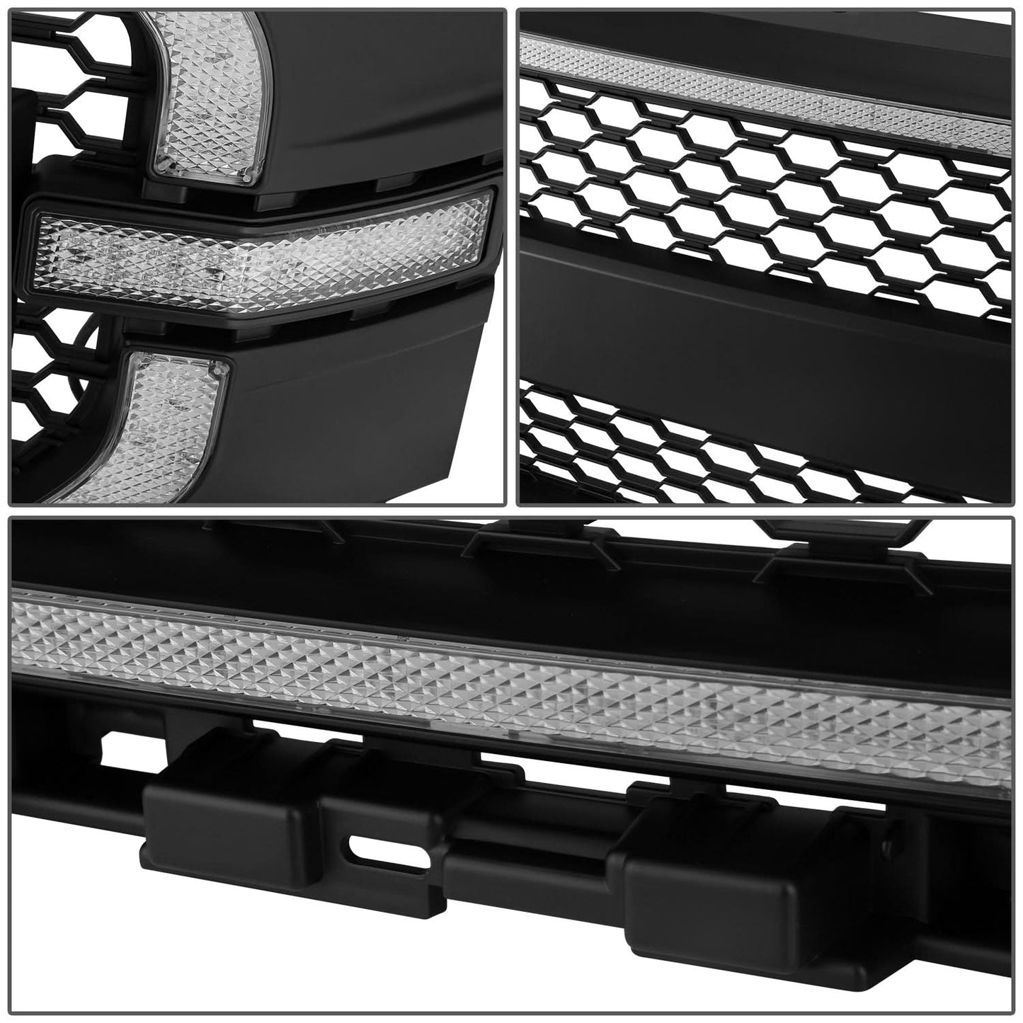 2021-2023 Ford F-150 Chrome LED Grille