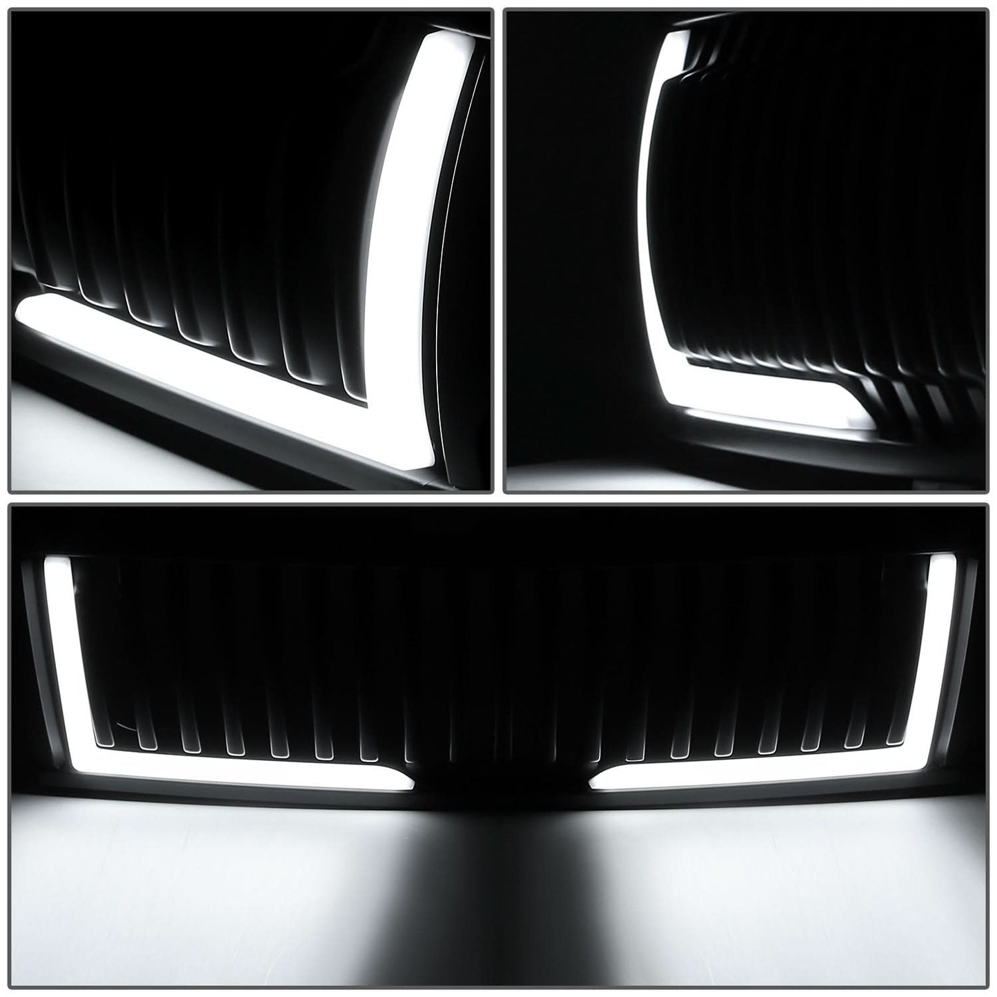 99-02 Chevy Silverado / 00-06 Suburban Tahoe Vertical Fence LED DRL Grille