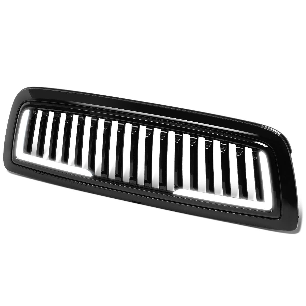09-12 Dodge Ram 1500 Vertical Fence Style Grille w/ LED DRL Lights