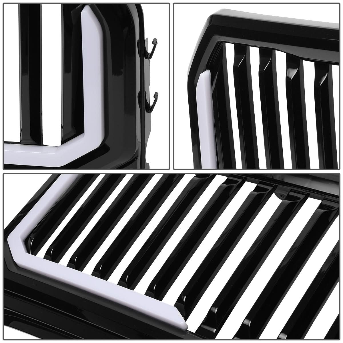 2015-2017 Ford F-150 Vertical Fence Style LED DRL Grille
