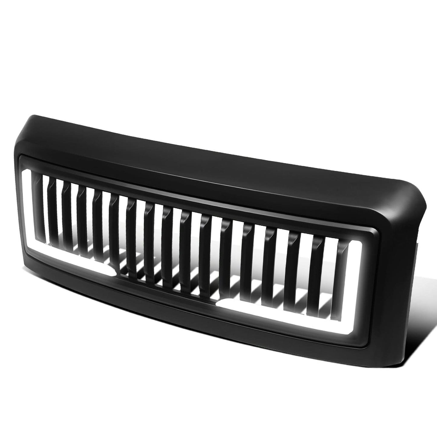 2008-2010 Ford F-250/F-350/F-450/F-550 Vertical Fence Style LED DRL Grille