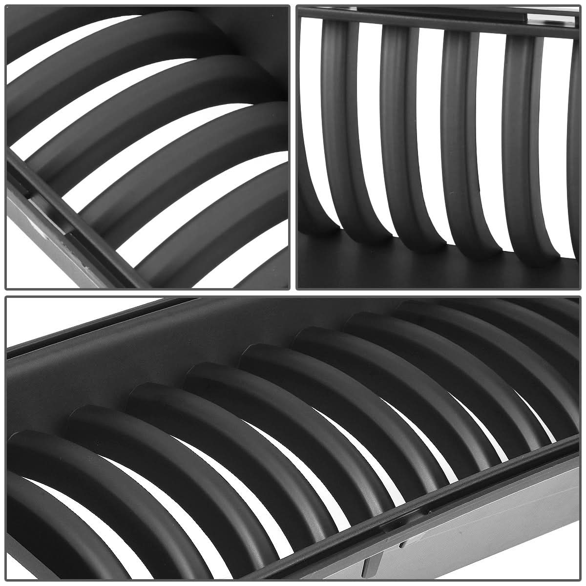 2018-2020 Ford Mustang Vertical Fence Style Front Upper Grille w/ LED DRL