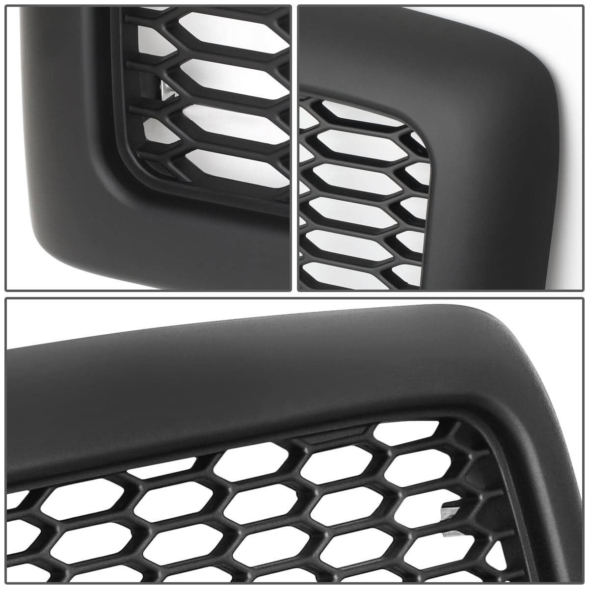 94-02 Dodge Ram 1500/2500/3500 Honeycomb Mesh Grille - Matte Black