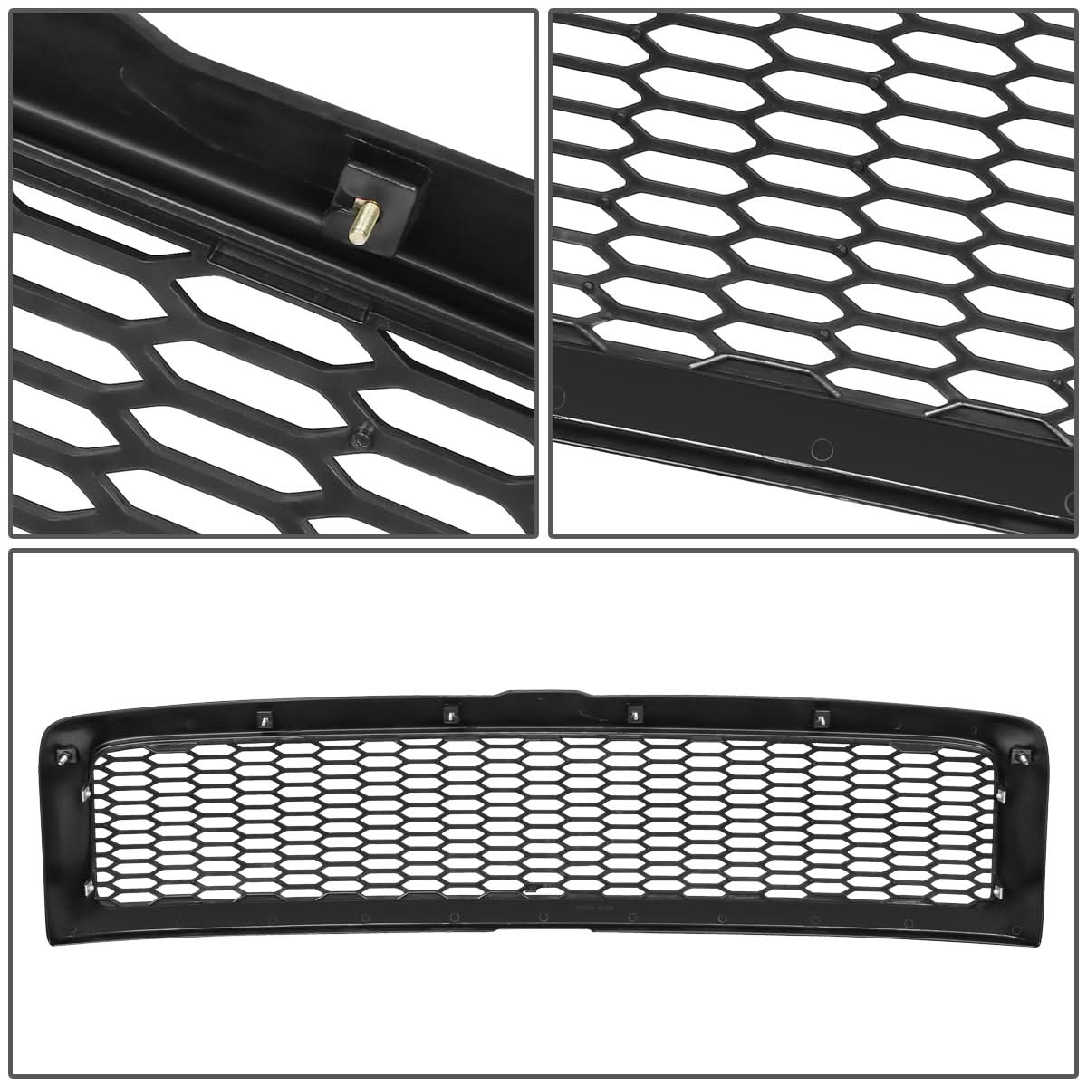 94-02 Dodge Ram 1500/2500/3500 Honeycomb Mesh Grille - Matte Black