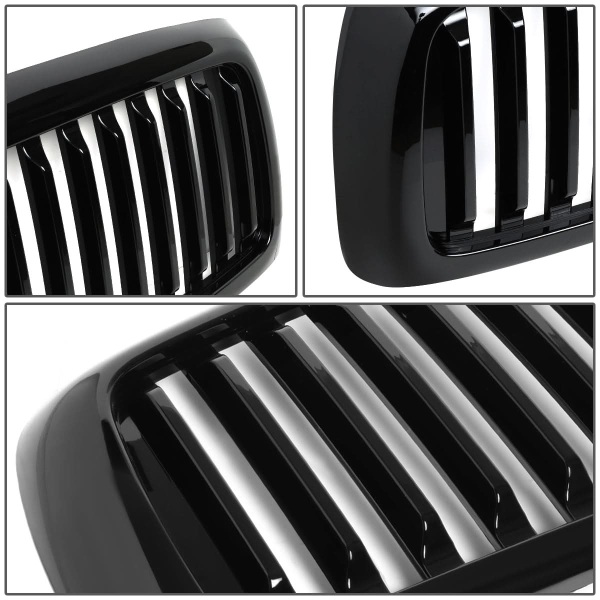 02-05 Dodge Ram 1500 / 03-05 Ram 2500 3500 Vertical Fence Grille Black