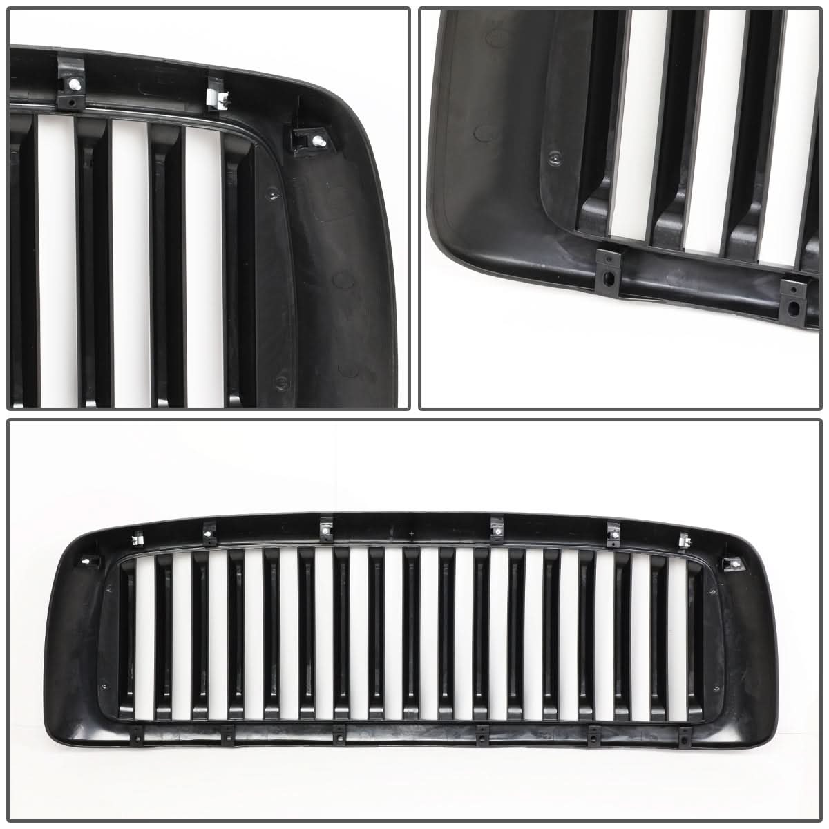 02-05 Dodge Ram 1500/2500/3500 Vertical Fence Style Grille - Matte Black