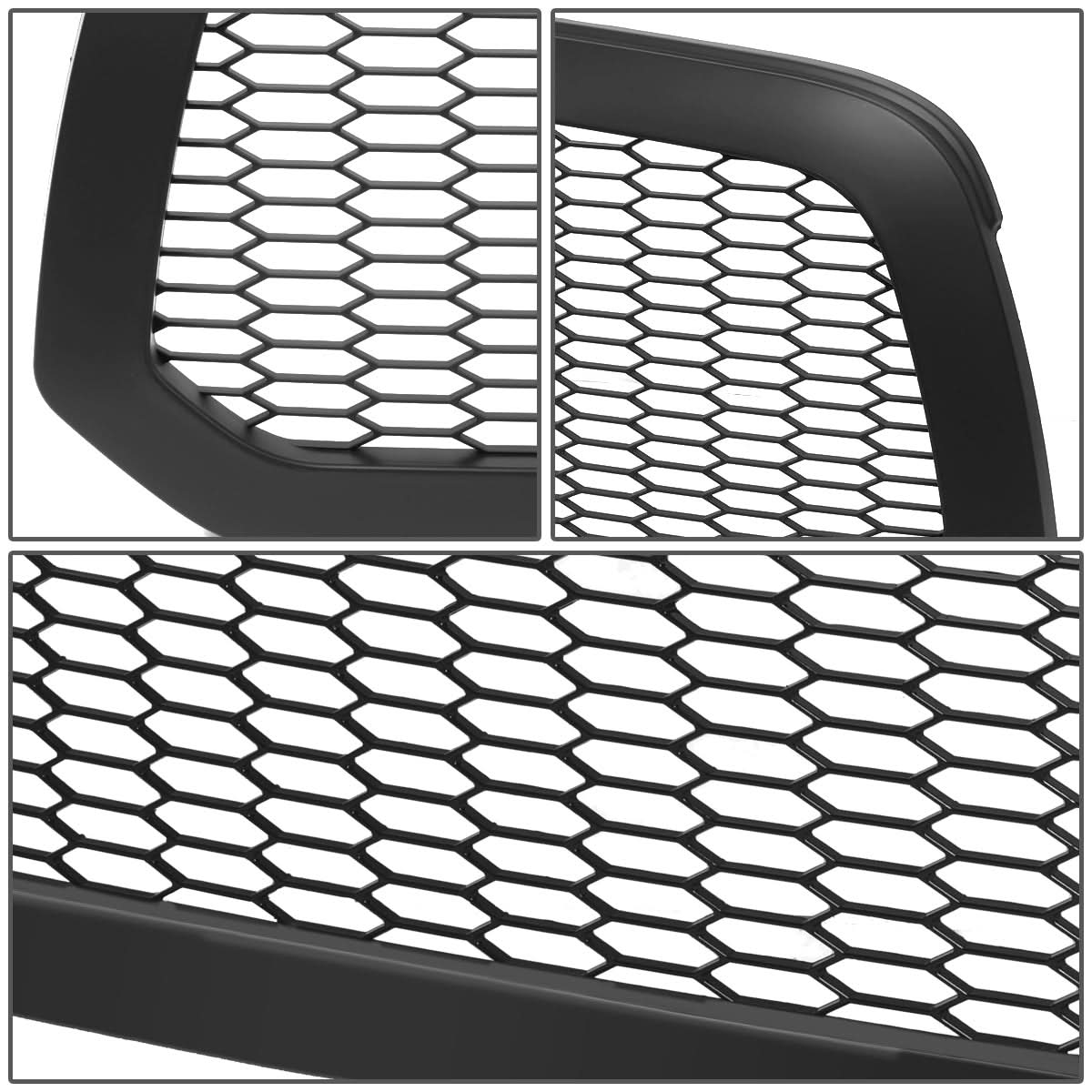 13-19 Dodge Ram 1500 Honeycomb Mesh Grille - Matte Black