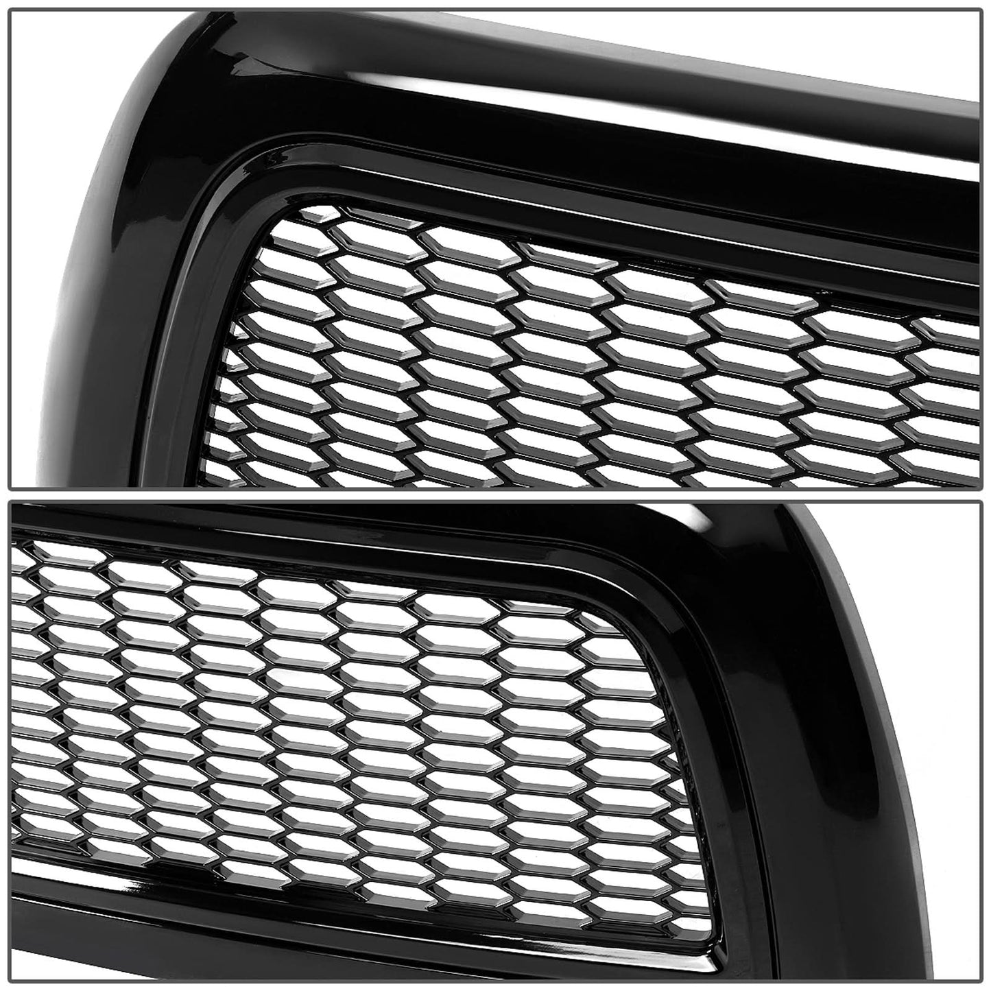 10-18 Dodge Ram 2500/3500 Honeycomb Mesh Front Grille - Black