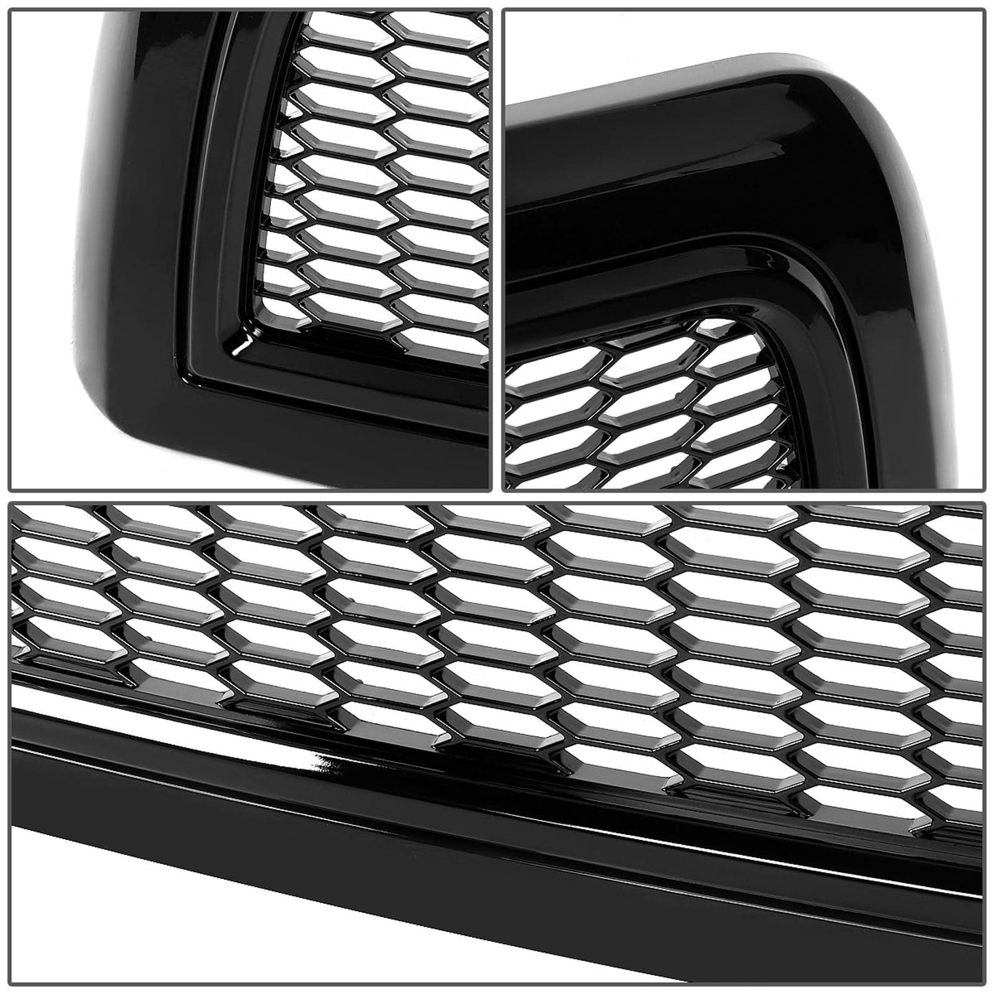 10-18 Dodge Ram 2500/3500 Honeycomb Mesh Front Grille - Black