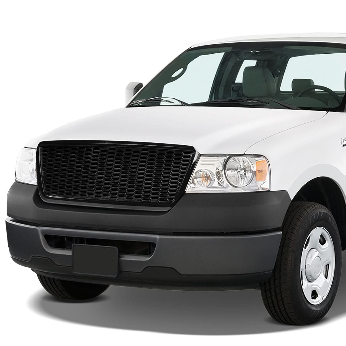 04-08 Ford F-150 Honeycomb Mesh Style Front Grille - Black