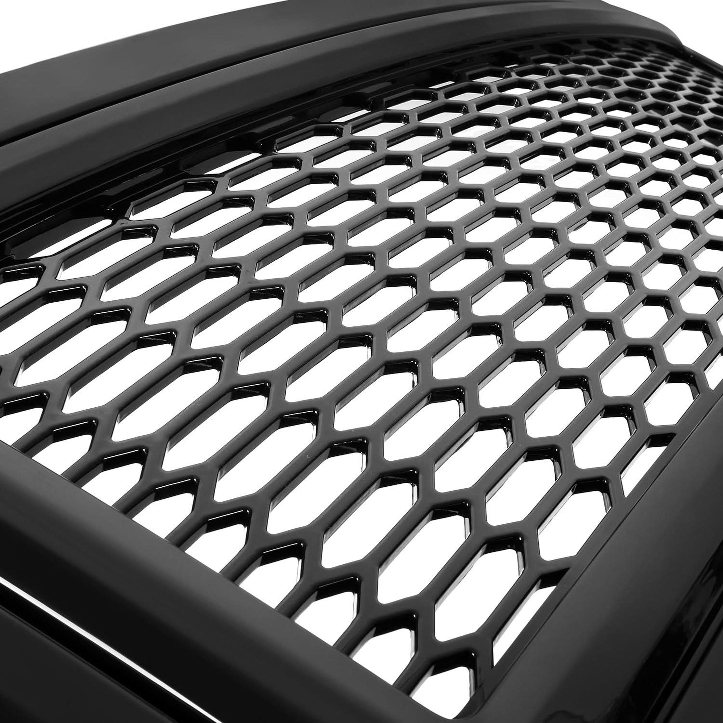 2008-2010 Ford F-250 F-350 F-450 F-550 Honeycomb Mesh Grille - Black