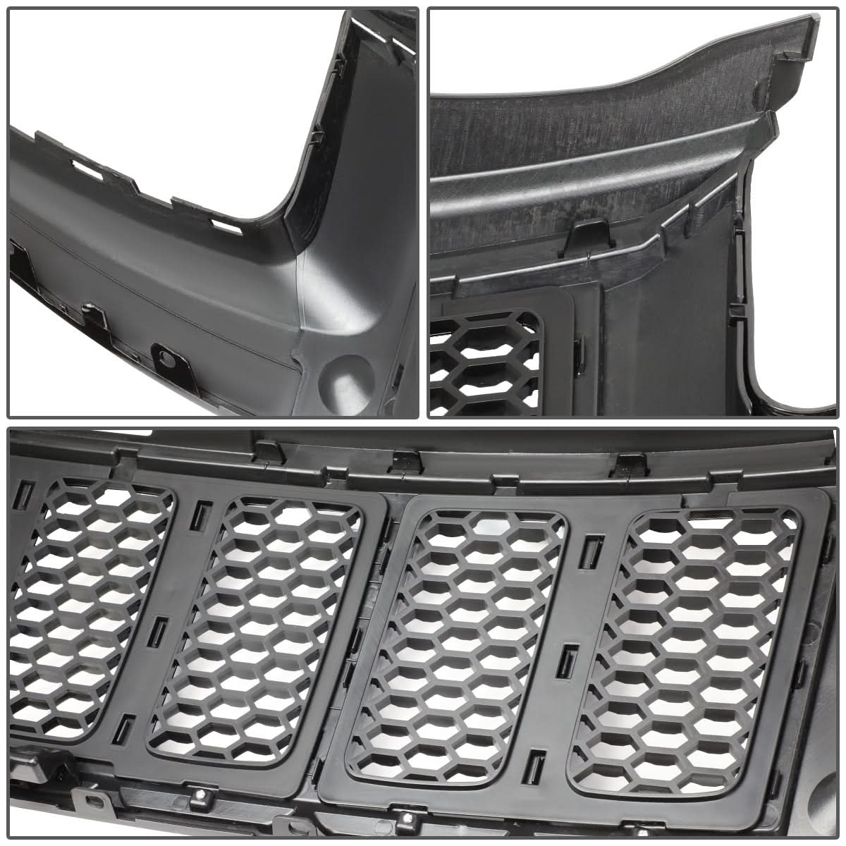 2014-2016 Jeep Grand Cherokee Honeycomb Mesh Grille - Black