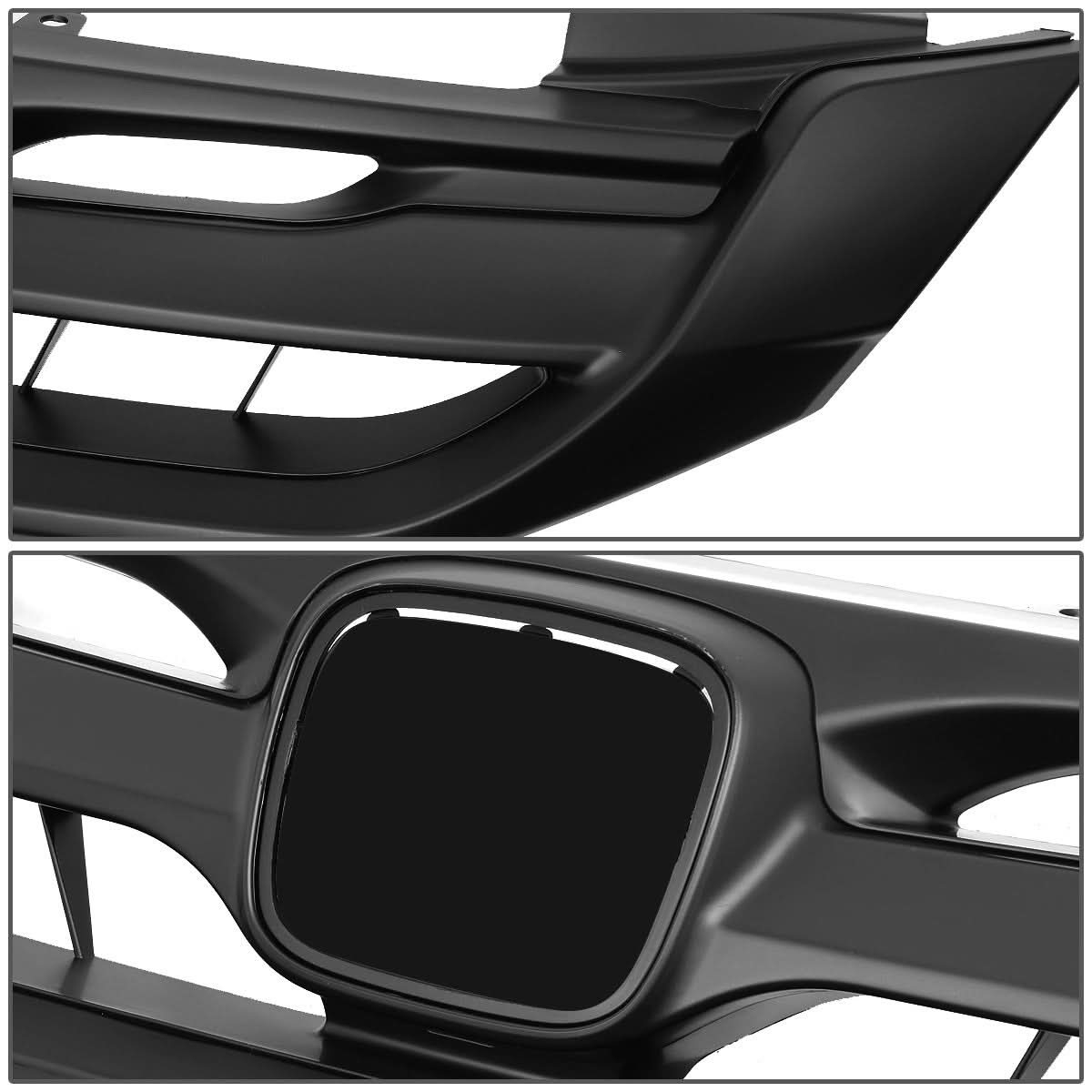 2013-2015 Honda Accord 4-Door Matte Black Front Grille