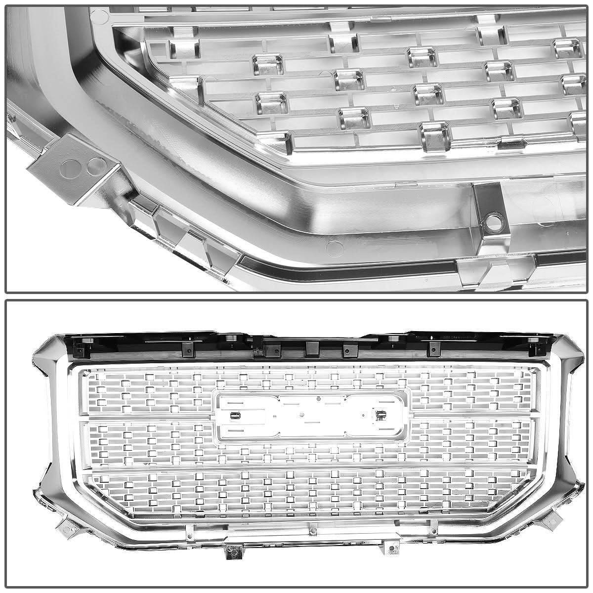 2016-2018 GMC Sierra 1500 Denali Style Chrome Grille