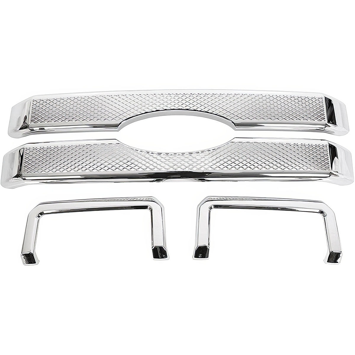 Fits 11-16 Ford F250 350 450 Platinum Moulding Front Mesh Grill