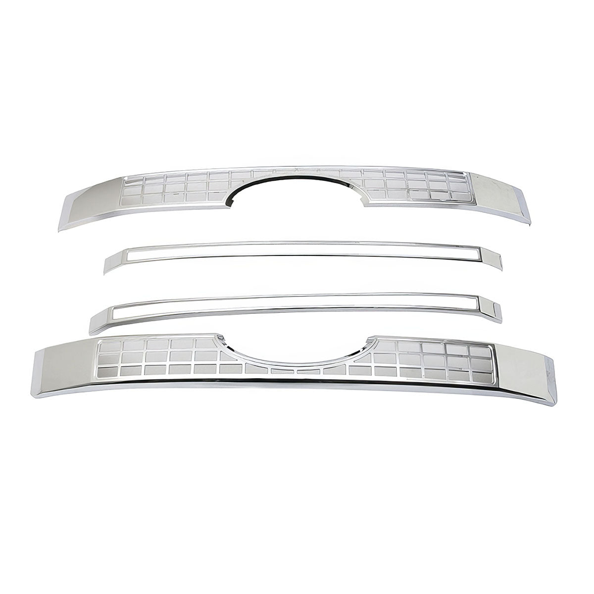 2017-2019 Ford F250 F350 F450 F550 Grill Platinum Chrome Car Grille