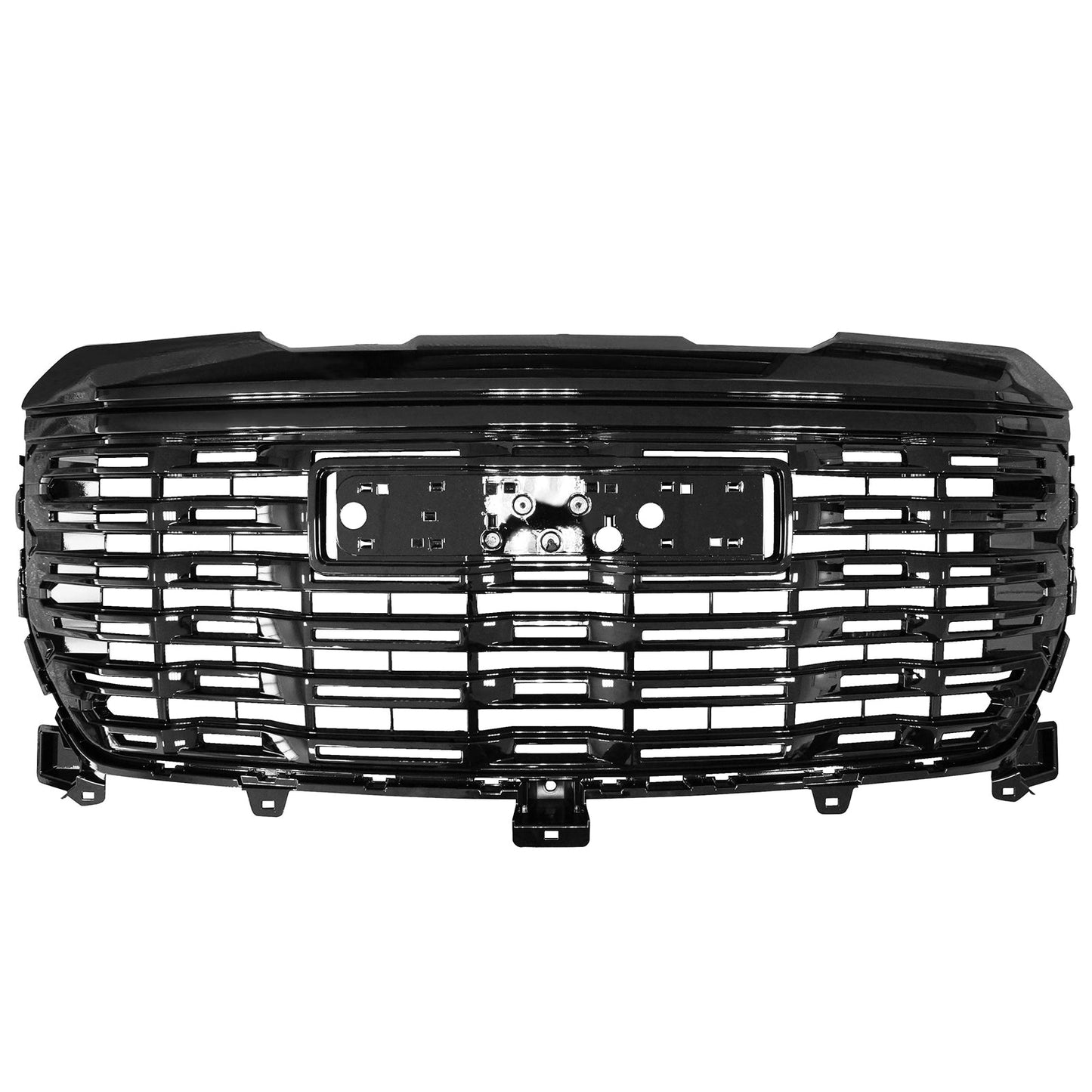 2022-2024 GMC Sierra 1500 Gloss Black Denali Style Front Hood Grille