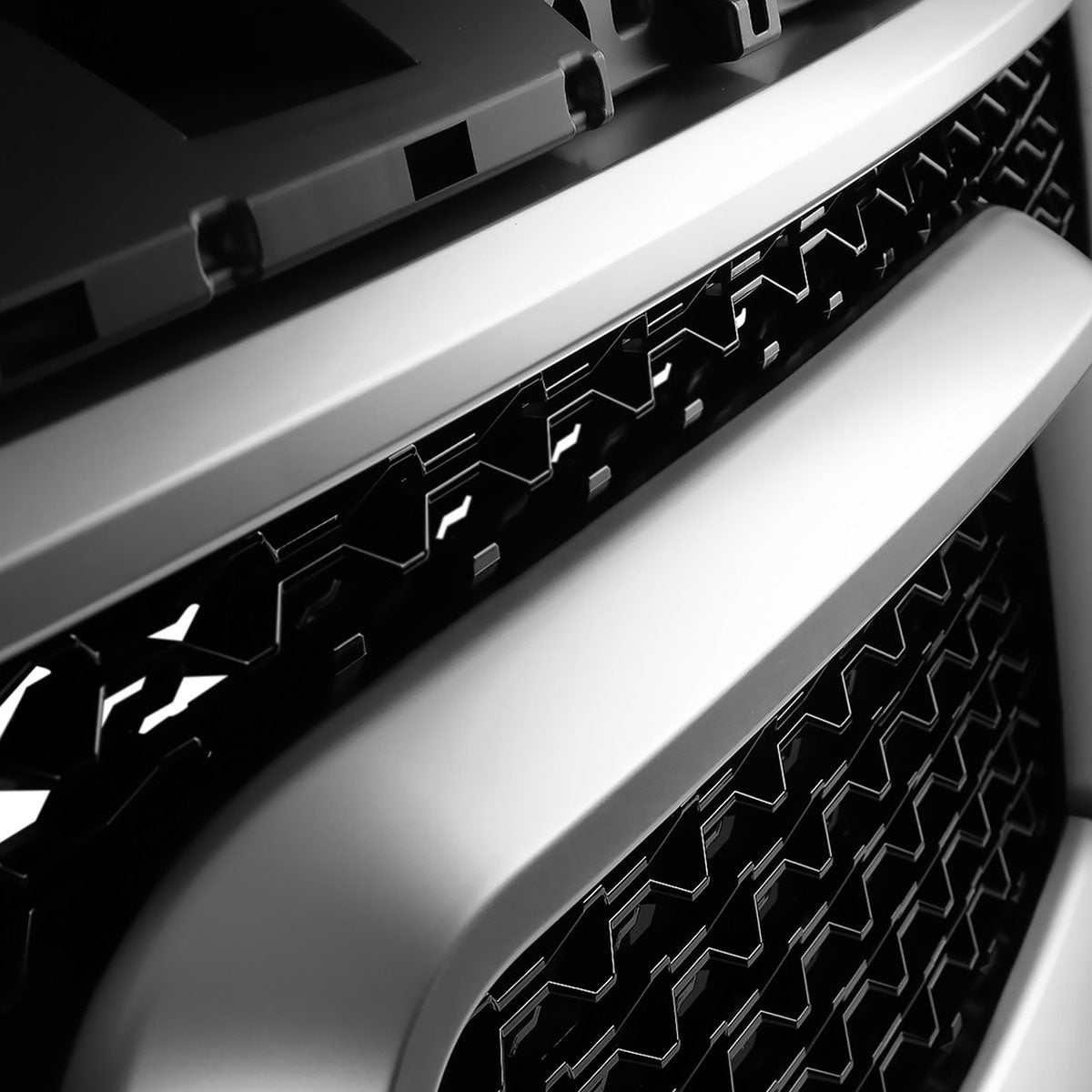2019-2023 Dodge Ram 1500 Rebel Style Front Bumper Hood Grille Grill