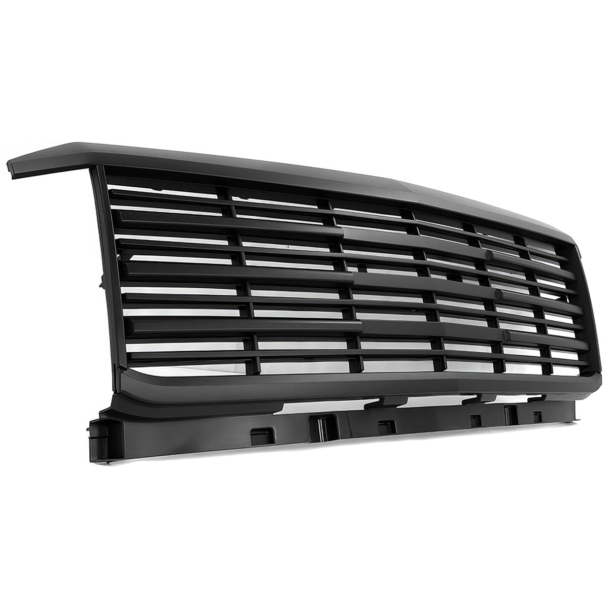 2015-2019 Chevy Silverado 2500 2500HD 3500 3500HD Black Grille Hood