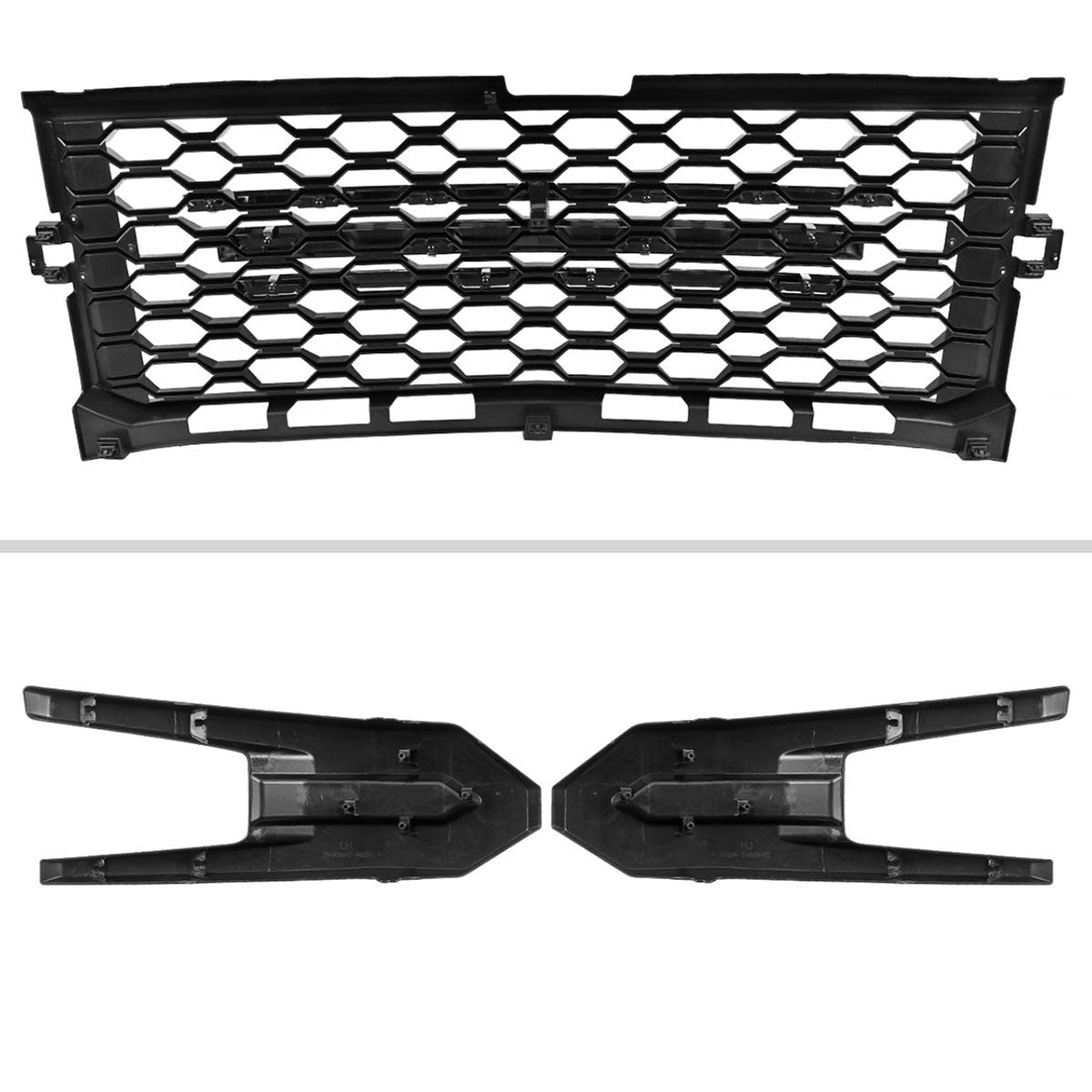 2019-2021 Silverado 1500 LT/LTZ/RST/High Country Black Car Grille