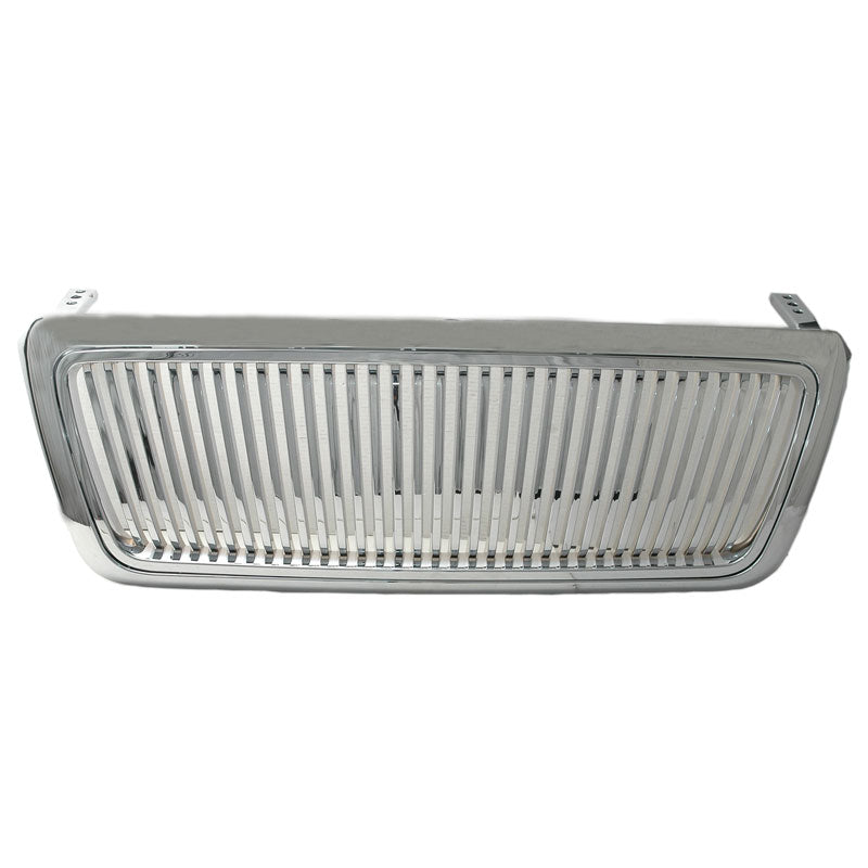 2004-2008 F150 F-150 Pickup Front Bumper Hood Chrome Vertical Grille