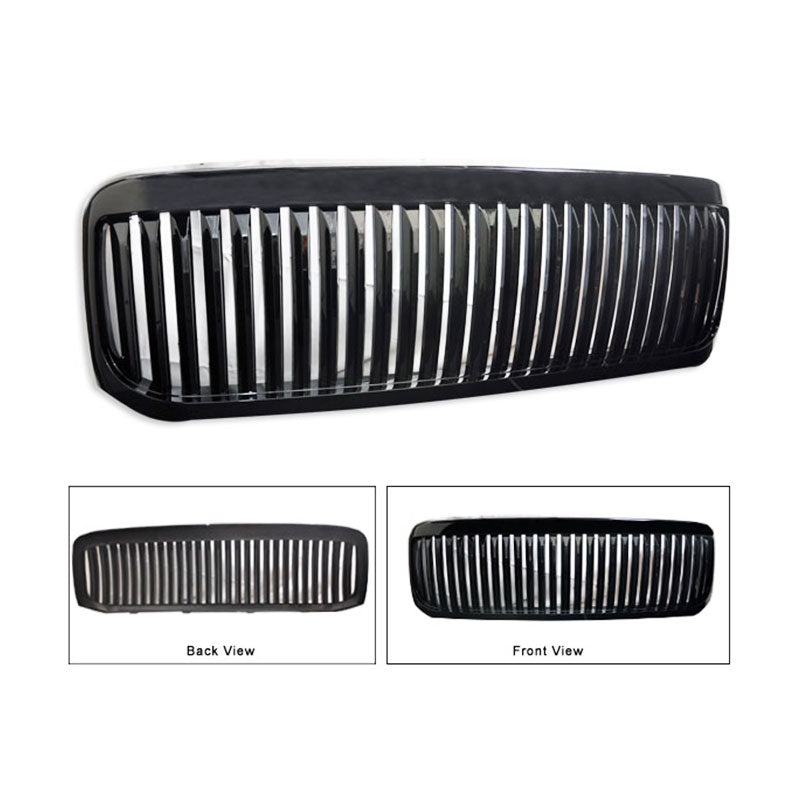 1999-2004 Ford F250 F350 Excursion Vertical Grille Unpainted
