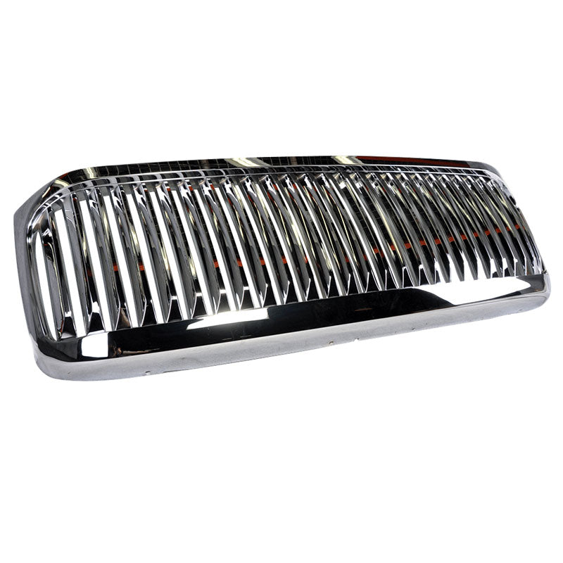 1999-2004Â Ford F250 F350 Excursion Vertical Hood Grill Grille Chrome