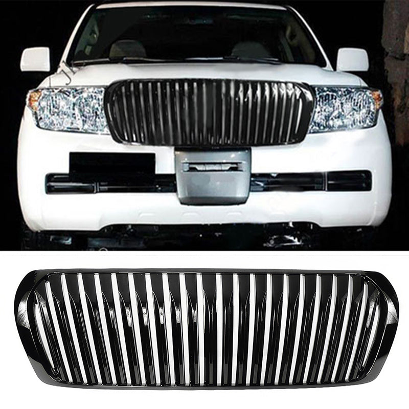 2008-2012Â Toyota Land Cruiser Front Grille Hood Grill Z Gloss Black