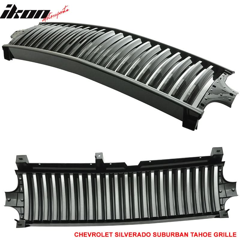 Fits 99-02 Silverado 00-06 Suburban Tahoe Vertical Grille