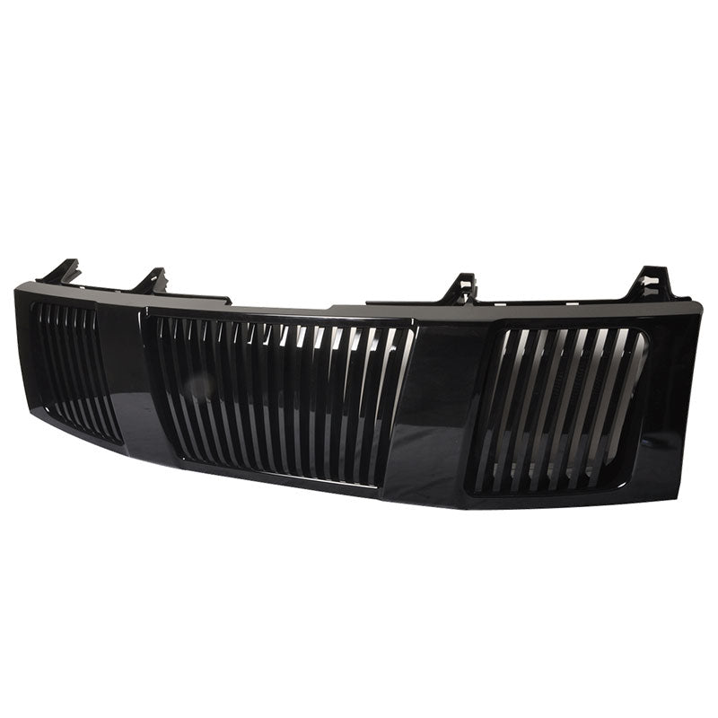 2004-2007Â Nissan Titan Front Hood Grille Vertical Style Black ABS