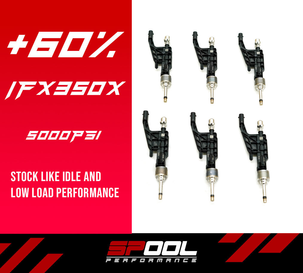Spool Stage 2 IFX350X Upgraded DI Injectors +60% [Gen 2 B46/B48]