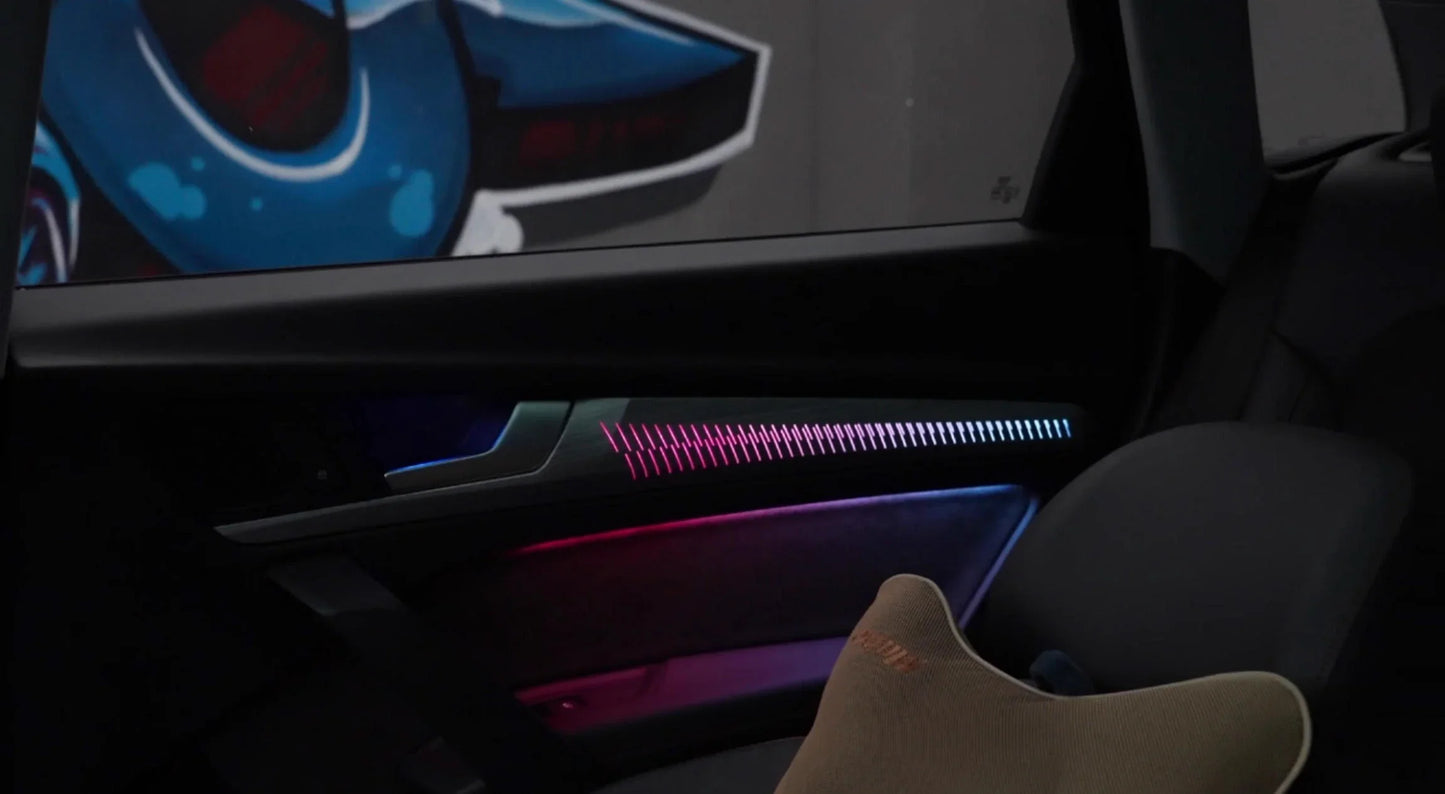 Audi Q5 / Q5L Interior 64-Color Symphony Rainbow LED Ambient Light Kit 2018 - 2025