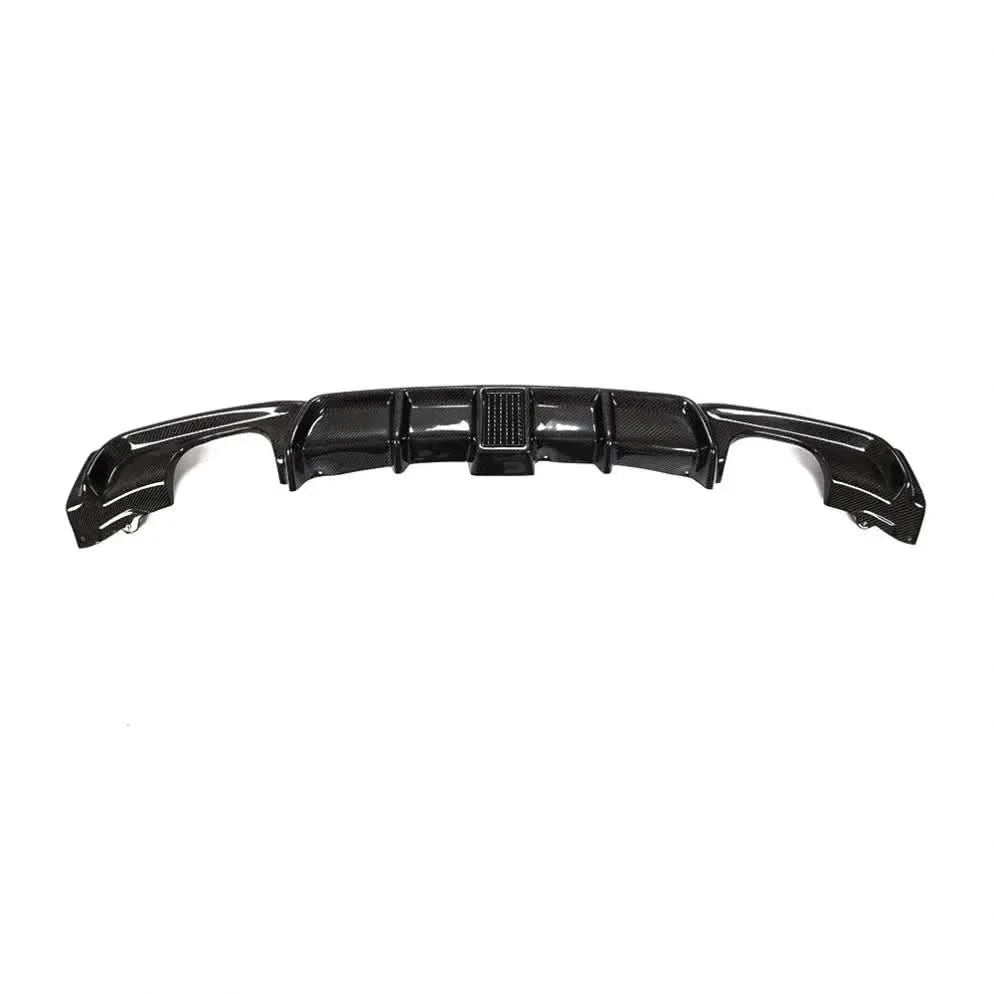 Carbon Fiber Rear Diffuser with LED Brake Light for BMW F30 & F31 M Sport (2013–2018)