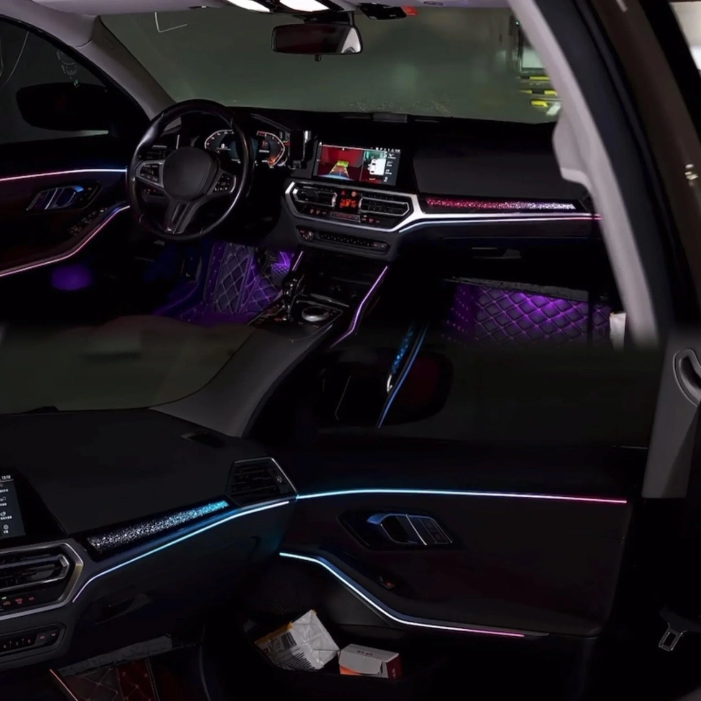 BMW 3 Series G20 / G28 Interior 64-Color LED Ambient Light Kit 2020 - 2024