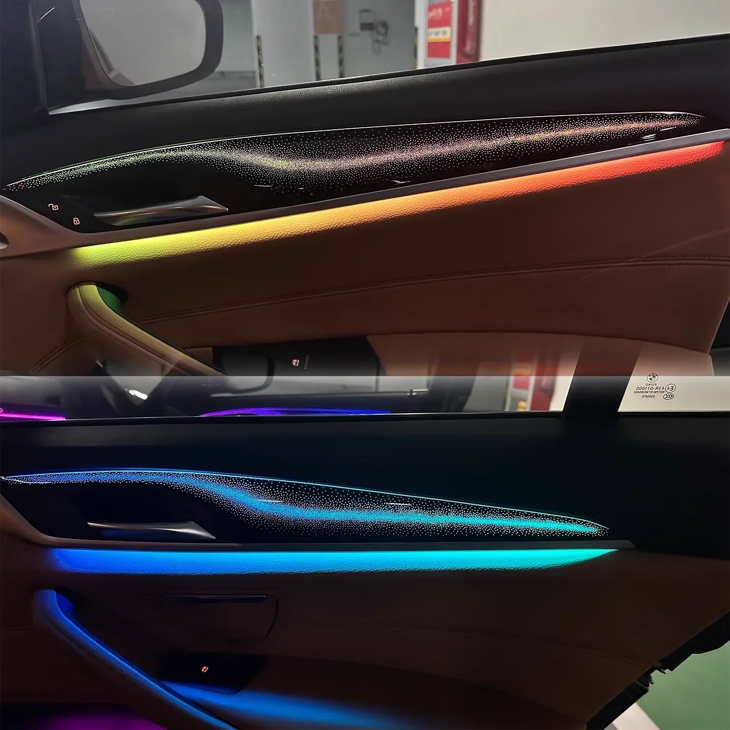 BMW 5 Series G30 / G31 / G38 / G32 Interior 64-Color Symphony LED Ambient Light Kit 2018 - 2021