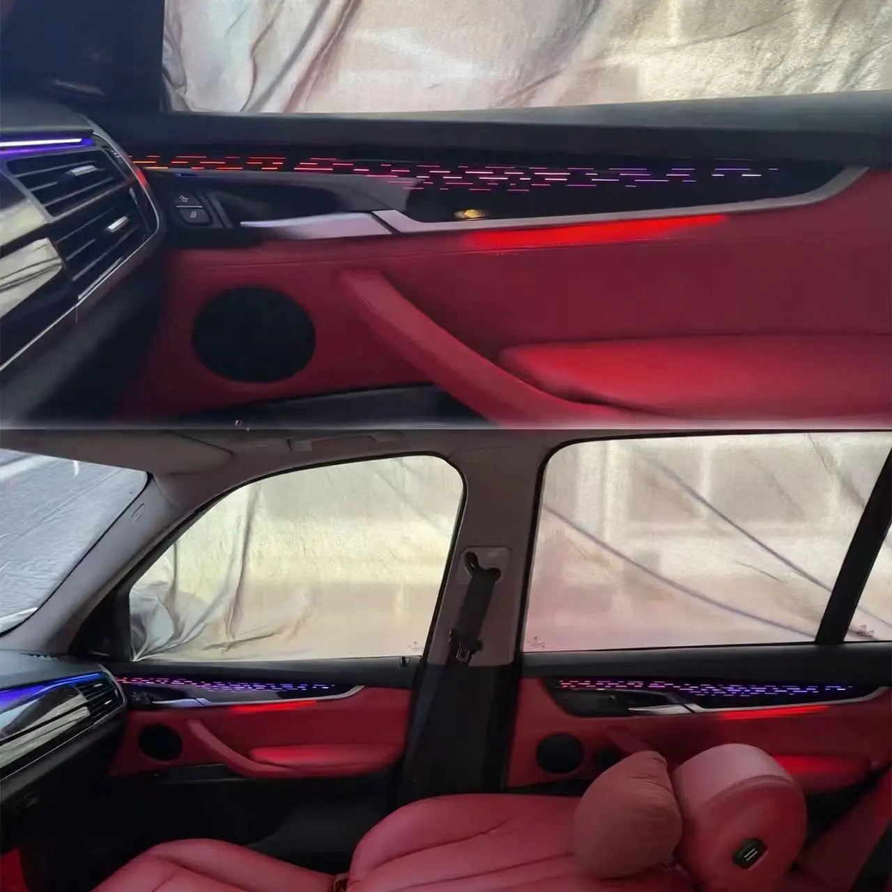 BMW X5 F15 / X6 F16 Interior 64-Color Galaxy Style LED Ambient Light Kit 2013 - 2018