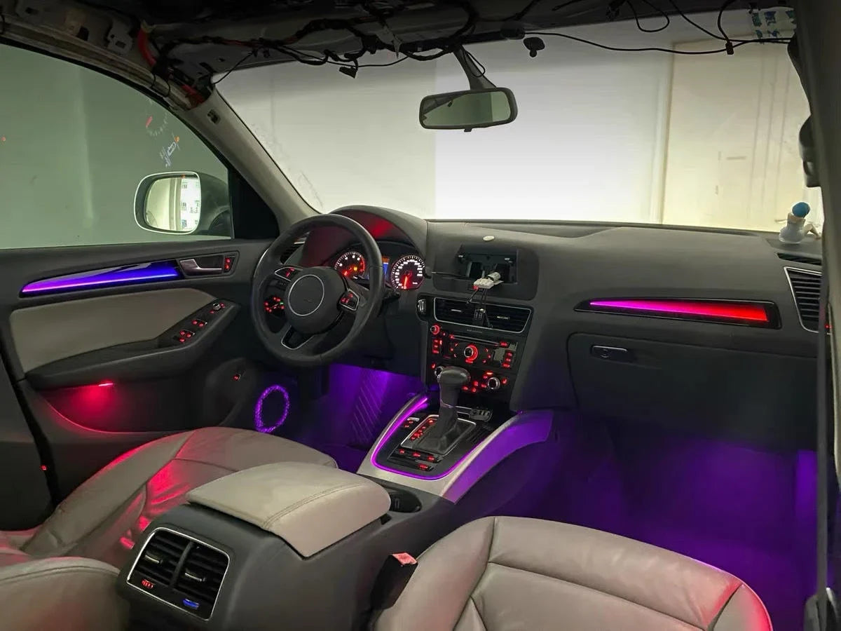Audi A4 B8 Interior 64-Color Symphony LED Ambient Light Kit 2009 - 2016
