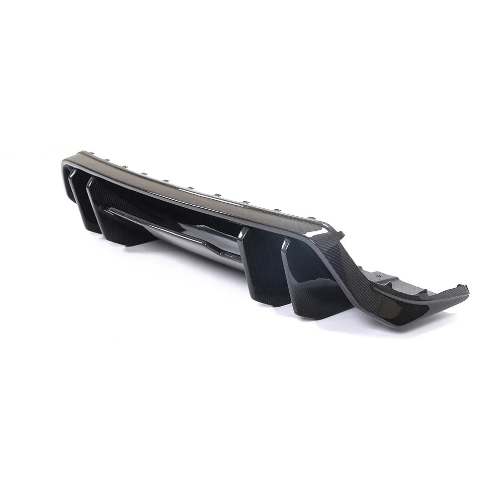 2016–2018 Audi R8 V10 & V10 Plus Coupe Custom Style Rear Bumper Lip Diffuser – Dry Carbon Fiber