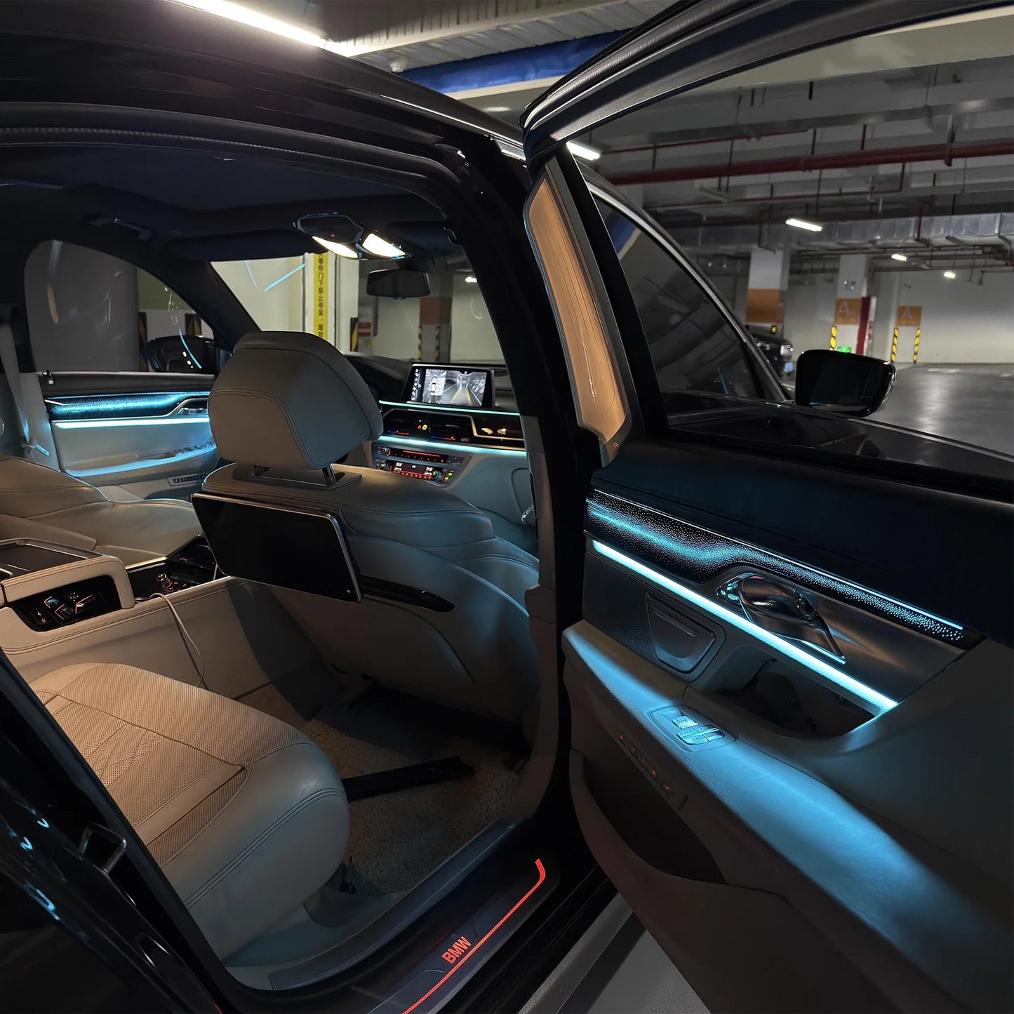 BMW 7 Series G11 / G12 Interior 64-Color Symphony LED Ambient Light Kit 2015 - 2022