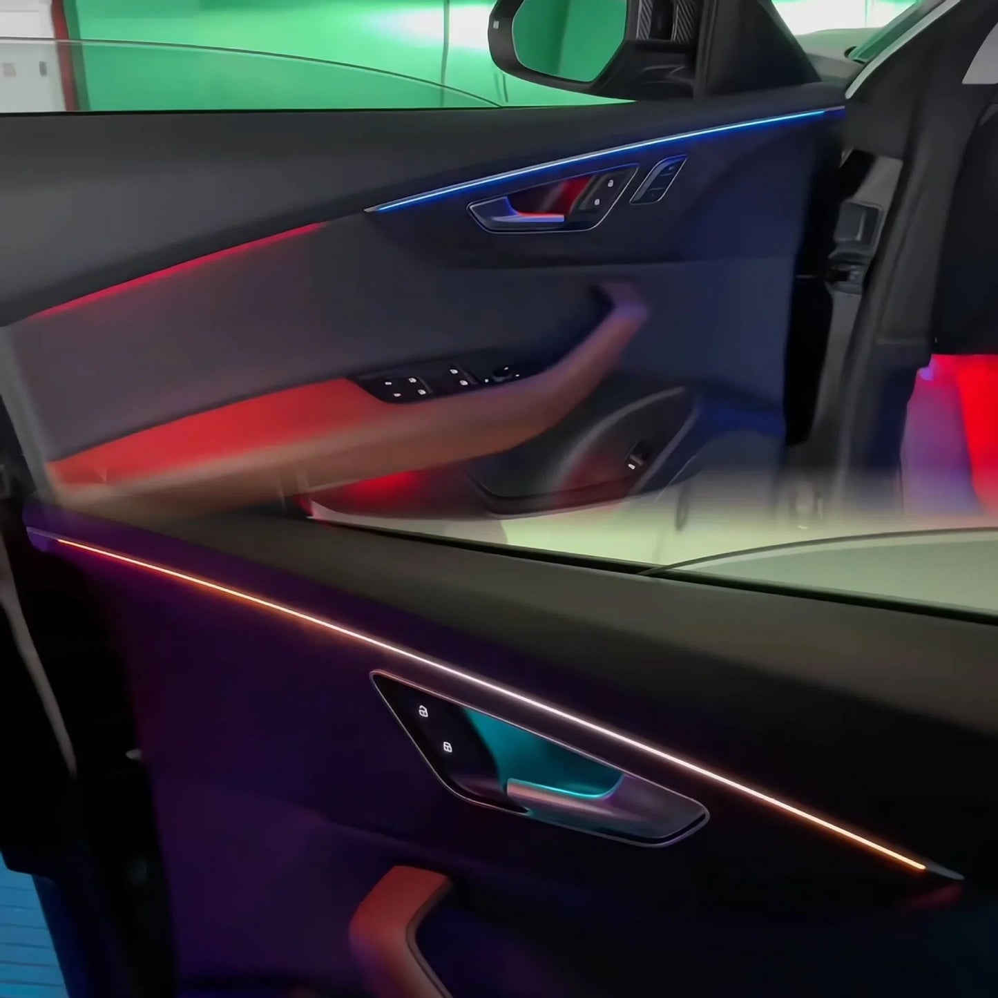 Audi Q8 Interior 64-Color Symphony Active LED Ambient Light Kit 2018 - 2024