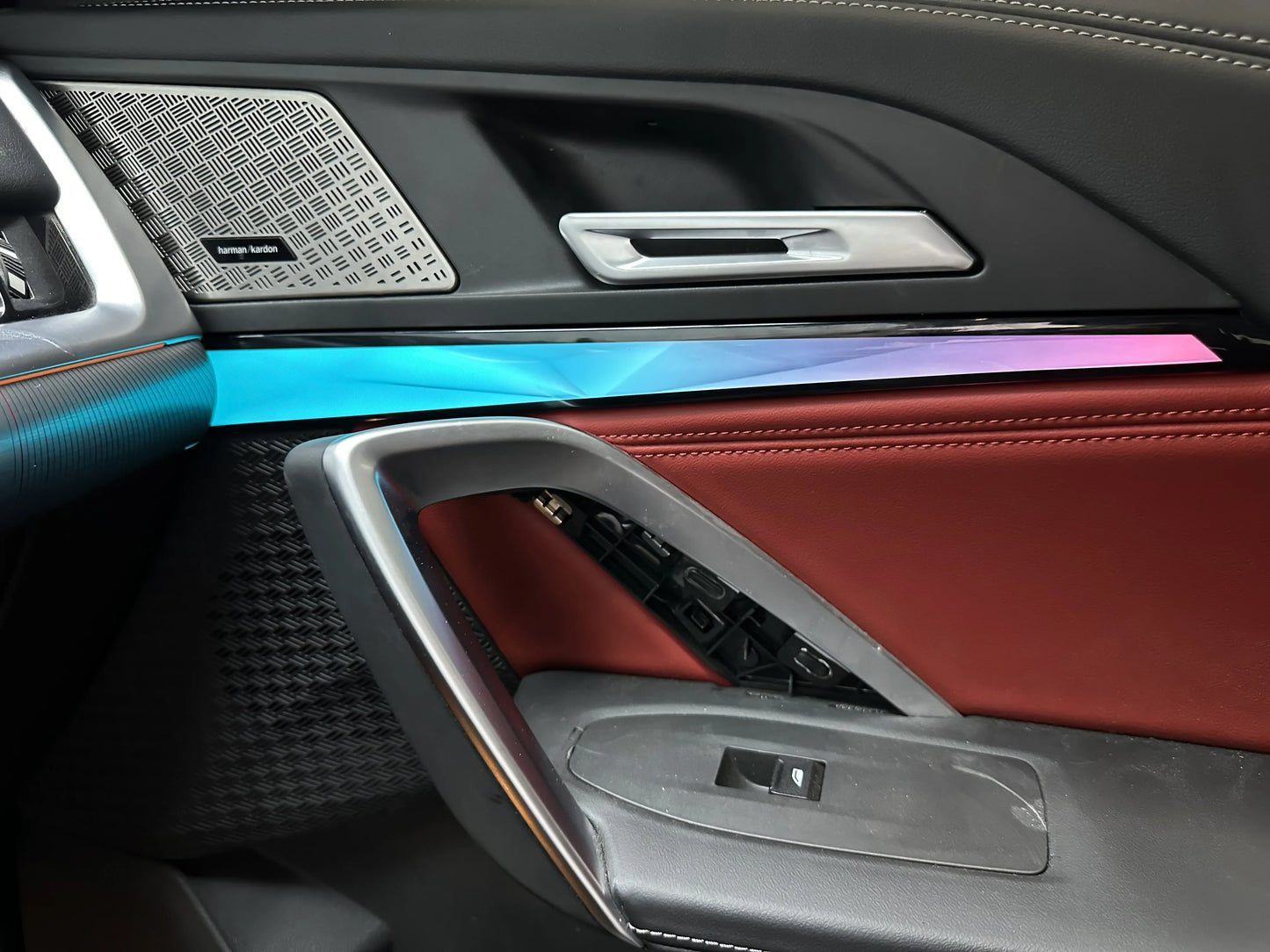 BMW X1 / X2 U10 / U11 Interior 64-Color Crystal Symphony LED Ambient Light Kit with Door Lights 2023 - 2025