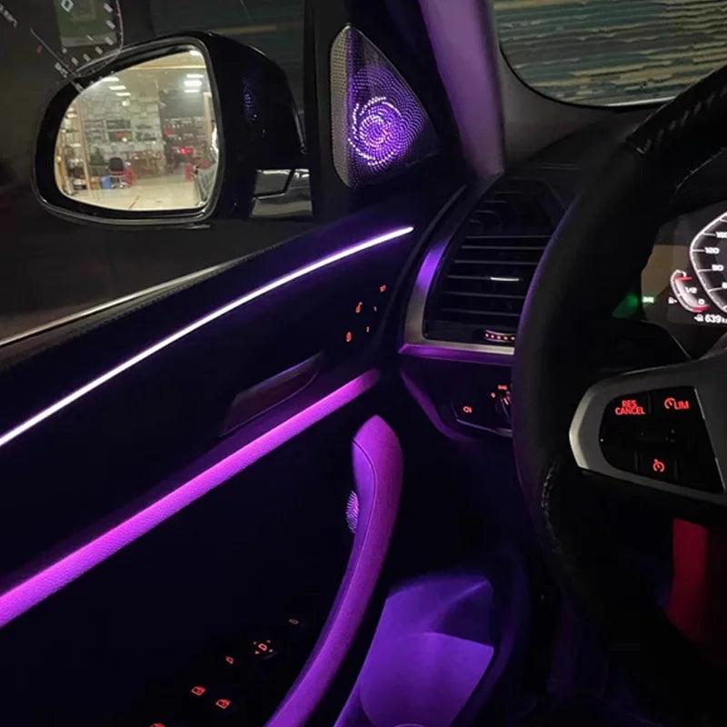 BMW X3 G01 / X4 G02 / G08 Interior 64-Color Dynamic LED Ambient Light Kit 2018 - 2024