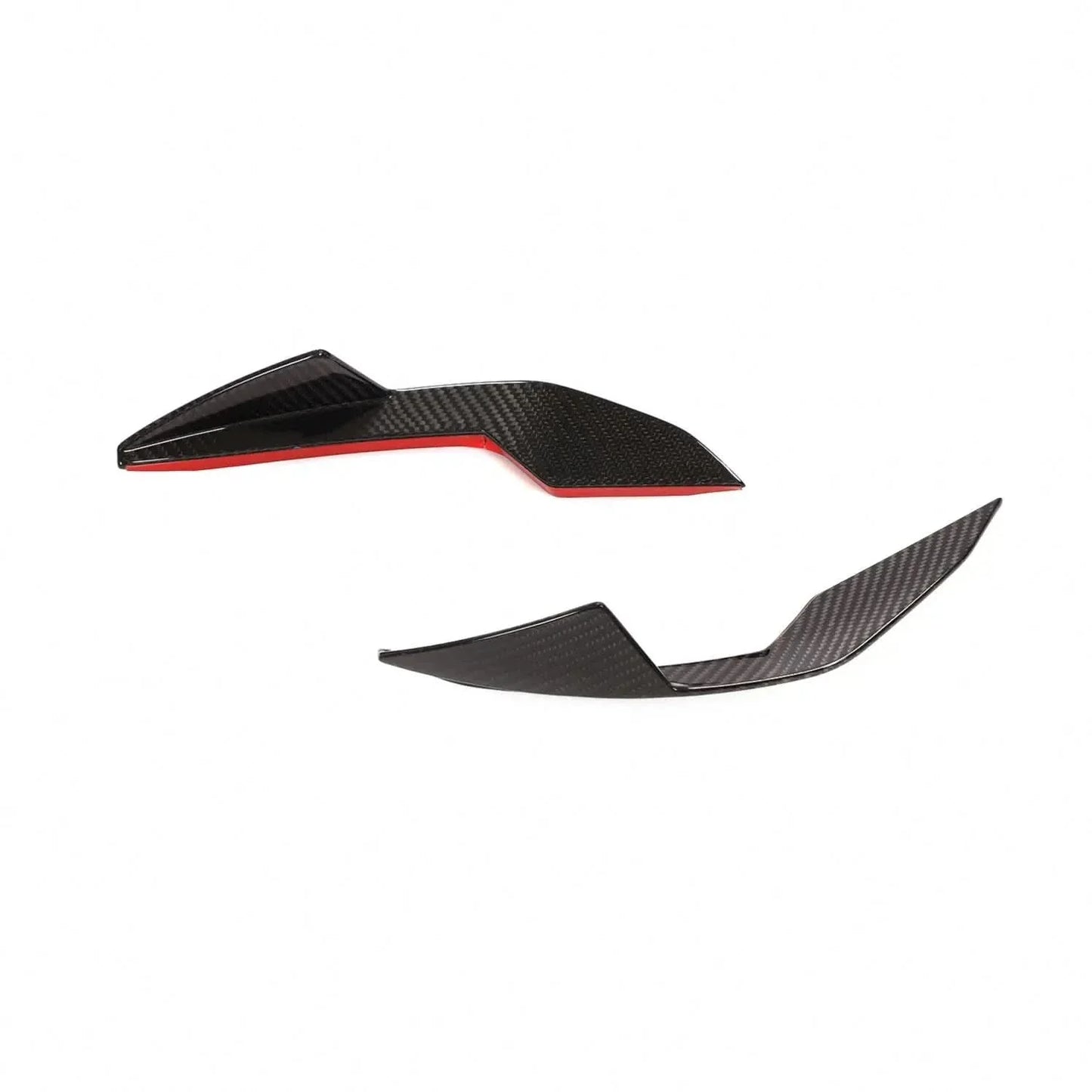 Dry Carbon Fiber Front Bumper Fins (2PC) – BMW G80 M3 & G82/G83 M4 Competition (2021+)